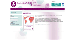 Desktop Screenshot of course.ecpat.org.uk